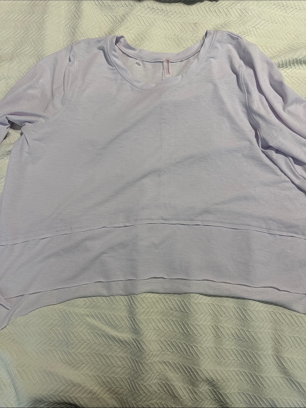 FP Movement by Free People Lavender Long Sleeve Tee